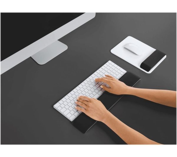 LEITZ Ergo WOW Keyboard Wrist Rest - Black