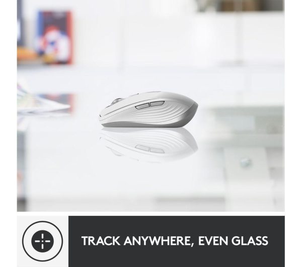 LOGITECH MX Anywhere 3 for Mac Wireless Darkfield Mouse - Pale Grey
