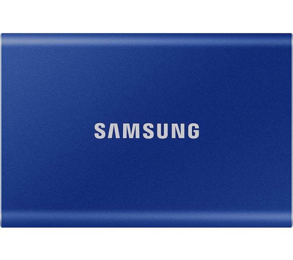 SAMSUNG T7 Portable External SSD - 1 TB, Blue
