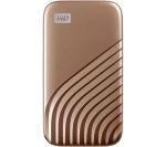 WD My Passport Portable External SSD - 2 TB, Gold