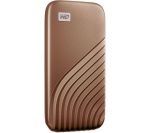 WD My Passport Portable External SSD - 2 TB, Gold