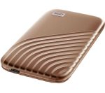 WD My Passport Portable External SSD - 2 TB, Gold