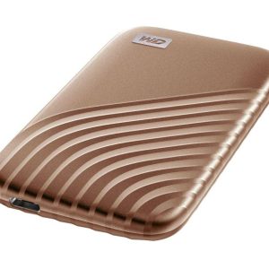 WD My Passport Portable External SSD - 2 TB, Gold
