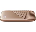 WD My Passport Portable External SSD - 2 TB, Gold