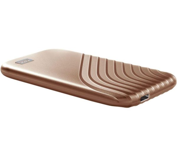 WD My Passport Portable External SSD - 2 TB, Gold