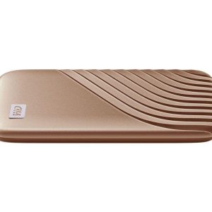 WD My Passport Portable External SSD - 1 TB, Gold