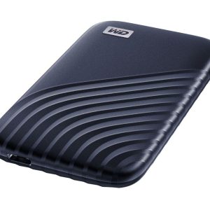 WD My Passport Portable External SSD - 500 GB, Blue