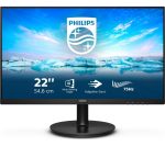 PHILIPS 222V8LA Full HD 22" LCD Monitor - Black