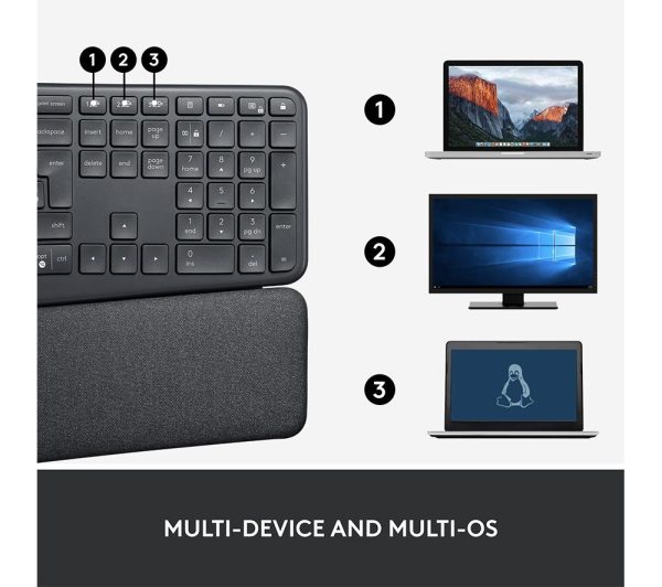 LOGITECH POP Keys Wireless Mechanical Keyboard - Daydream Mint