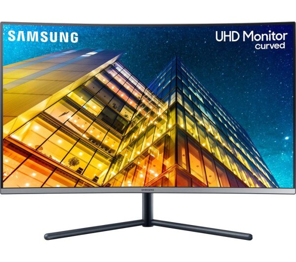 SAMSUNG LU32R590CWRXXU 4K Ultra HD 32" Curved LED Monitor - Black