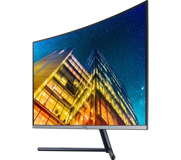 SAMSUNG LU32R590CWRXXU 4K Ultra HD 32" Curved LED Monitor - Black