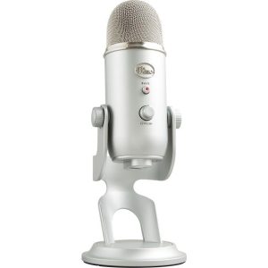 LOGITECH StreamCam Full HD USB-C Webcam & Yeti Professional USB Microphone Bundle - White & Silver