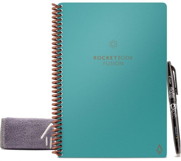 ROCKETBOOK Fusion Digital A5 Notebook - Neptune Teal