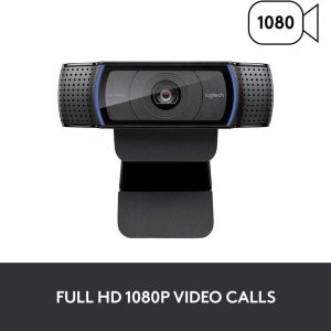 LOGITECH Pro C920 Full HD Webcam & H340 USB Headset Bundle