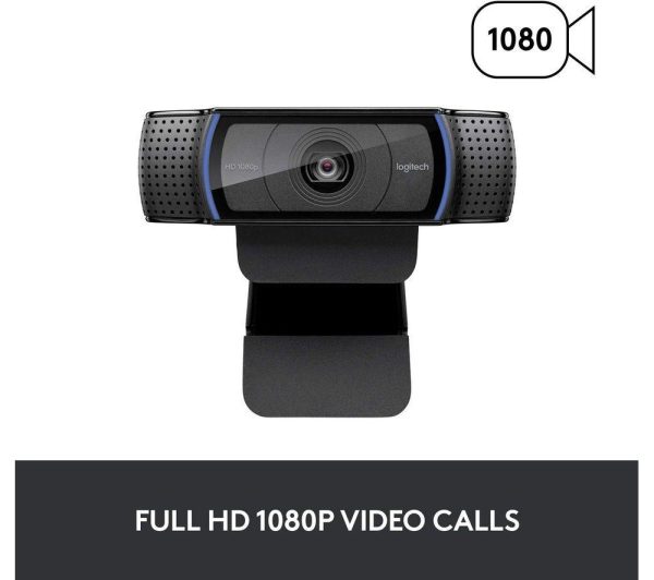 LOGITECH Pro C920 Full HD Webcam & H340 USB Headset Bundle