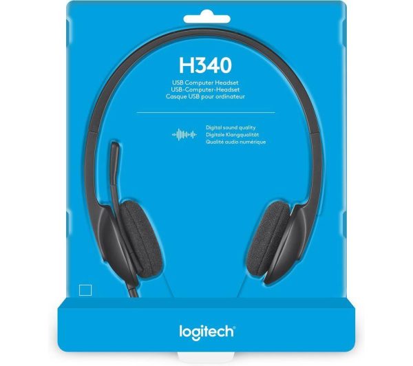 LOGITECH Pro C920 Full HD Webcam & H340 USB Headset Bundle