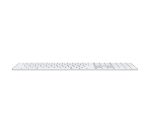 APPLE Magic Wireless Keyboard with Touch ID & Numeric Keypad - Black & Silver