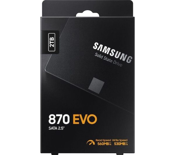 SAMSUNG EVO 870 2.5" Internal SSD - 2 TB