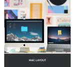 LOGITECH Wave Wireless Keyboard & Lift Vertical Ergonomic Optical Mouse Bundle