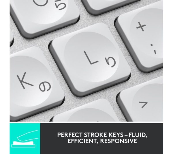 LOGITECH Wave Wireless Keyboard & Lift Vertical Ergonomic Optical Mouse Bundle