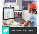 LOGITECH Wave Wireless Keyboard & Lift Vertical Ergonomic Optical Mouse Bundle