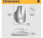 HP Creator 930 Wireless Laser Mouse - Silver