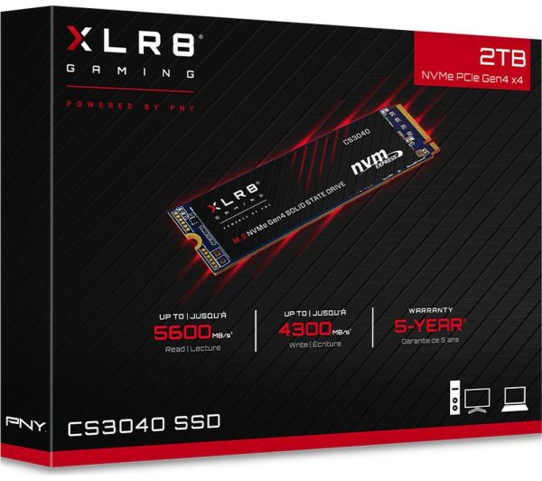 PNY XLR8 CS3040 M.2 NVMe Internal SSD - 2 TB