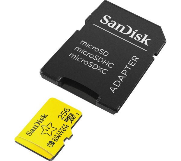 SANDISK Class 10 microSDXC Memory Card for Nintendo Switch - 256 GB