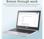 ASUS CX15 15.6" Chromebook - IntelÂ® PentiumÂ®, 64 GB eMMC, Silver