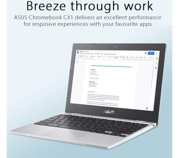 ASUS CX15 15.6" Chromebook - IntelÂ® PentiumÂ®, 64 GB eMMC, Silver