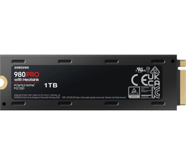 SAMSUNG 980 PRO M.2 Internal SSD with Heatsink - 1 TB