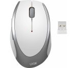 LOGIK LWLMWH23 Wireless Optical Mouse - White