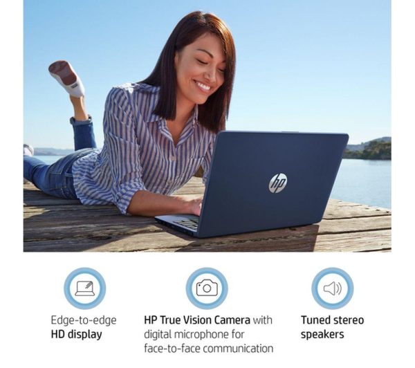 HP Stream 11-ak0516sa 11" Laptop - IntelÂ® CeleronÂ®, 64 GB eMMC, Blue