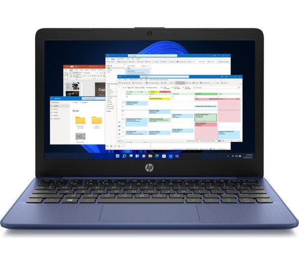 HP Stream 11-ak0516sa 11" Laptop - IntelÂ® CeleronÂ®, 64 GB eMMC, Blue