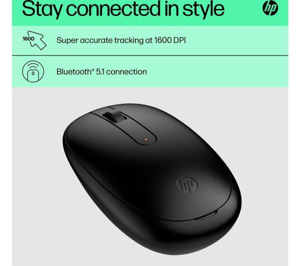 HP 240 Bluetooth Wireless Optical Mouse - Black