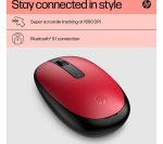 HP 240 Bluetooth Wireless Optical Mouse - Red