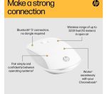 HP 410 Slim White Wireless Optical Mouse - White