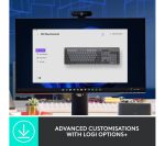 LOGITECH POP Keys Wireless Keyboard & Optical Mouse Bundle - Heartbreaker Rose