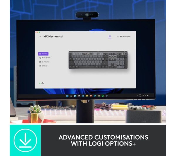 LOGITECH POP Keys Wireless Keyboard & Optical Mouse Bundle - Heartbreaker Rose