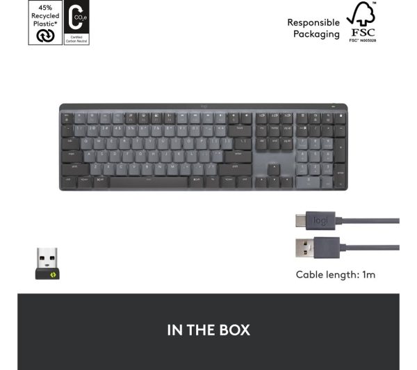 LOGITECH POP Keys Wireless Keyboard & Optical Mouse Bundle - Heartbreaker Rose