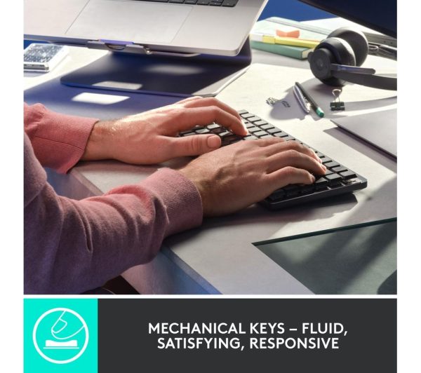 LOGITECH MX Wireless Mechanical Keyboard - Graphite
