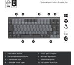 LOGITECH MX Wireless Mechanical Keyboard - Graphite