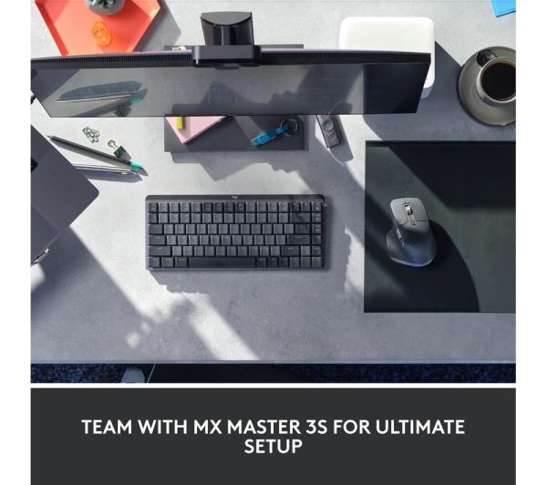 LOGITECH MX Wireless Mechanical Keyboard - Graphite