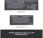 LOGITECH MX Wireless Mechanical Keyboard - Graphite