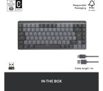 LOGITECH MX Wireless Mechanical Keyboard - Graphite