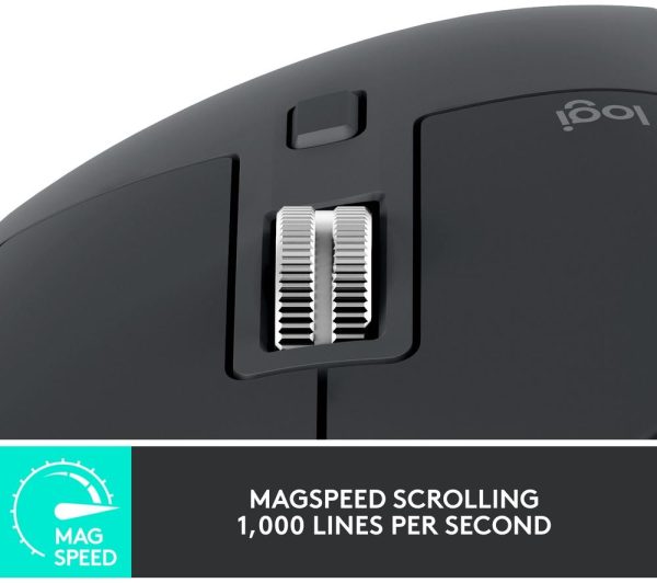 LOGITECH MX Master 3S Wireless Darkfield Mouse