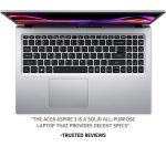 ACER Aspire 3 15.6" Laptop - Intel® Core i3, 256 GB SSD, Silver