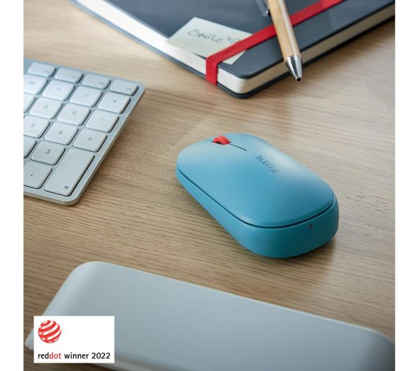 LEITZ Cosy SureTrack Dual Wireless Optical Mouse - Calm Blue
