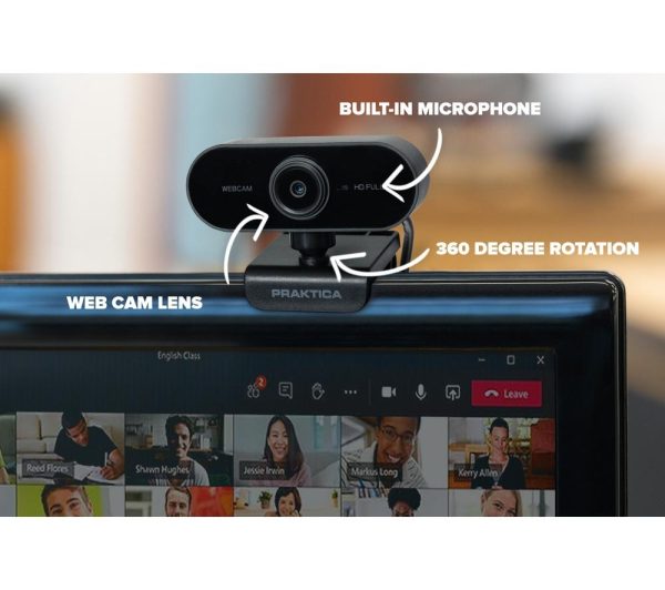 PRAKTICA PRA-PC-C1 Full HD Webcam