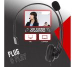 PROSOUND PROS-USBCSMHS Headset - Black